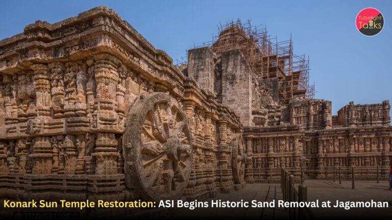 Konark Sun Temple Restoration: ASI Begins Historic Sand Removal at Jagamohan