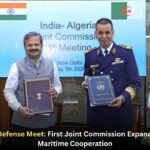 India-Algeria Defense Meet: First Joint Commission Expands Military and Maritime Cooperation