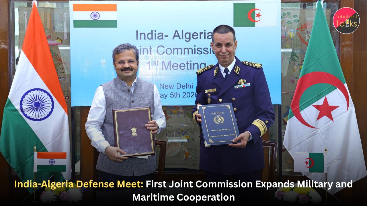 India-Algeria Defense Meet: First Joint Commission Expands Military and Maritime Cooperation
