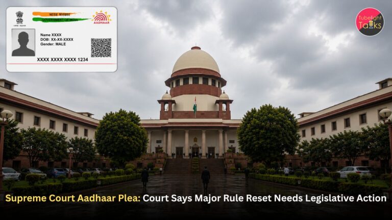 Supreme Court Aadhaar Plea: Court Says Major Rule Reset Needs Legislative Action