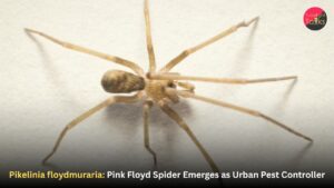 Pikelinia floydmuraria: Pink Floyd Spider Emerges as Urban Pest Controller