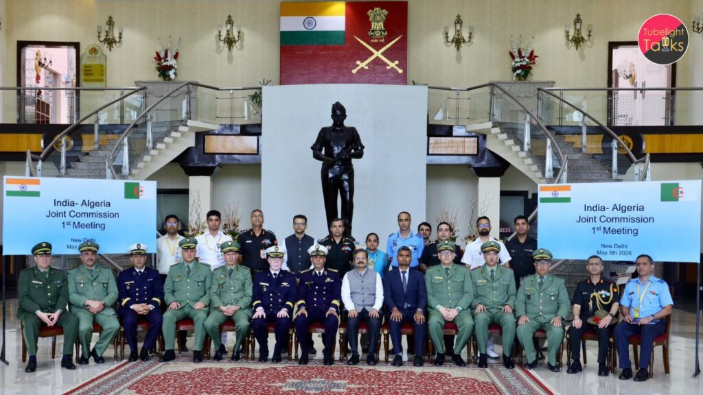 India-Algeria Defense Meet: First Joint Commission Expands Military and Maritime Cooperation