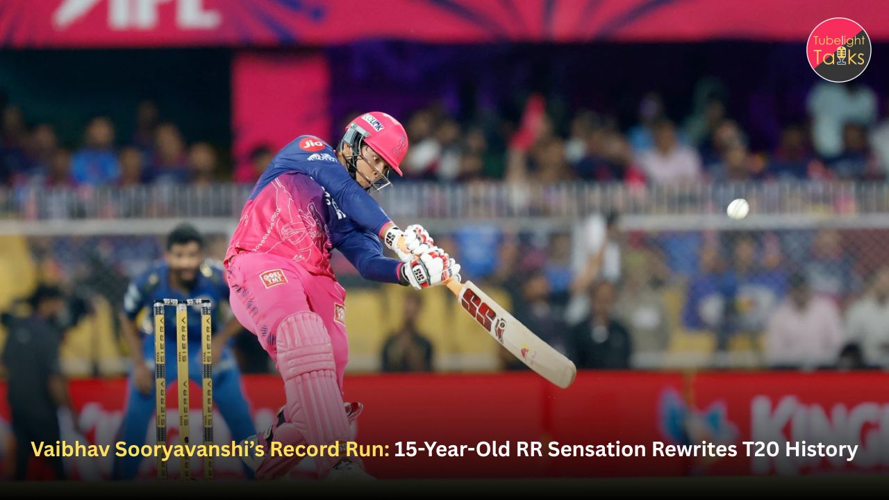 Vaibhav Sooryavanshi’s Record Run: 15-Year-Old RR Sensation Rewrites T20 History