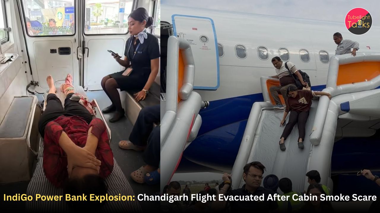 IndiGo Power Bank Explosion: Chandigarh Flight Evacuated After Cabin Smoke Scare