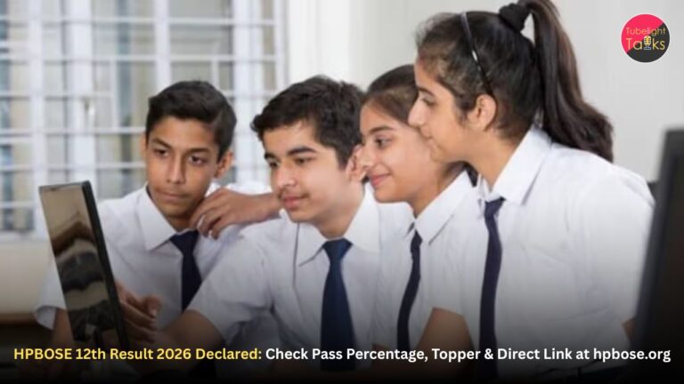 HPBOSE 12th Result 2026 Declared: Check Pass Percentage, Topper & Direct Link at hpbose.org