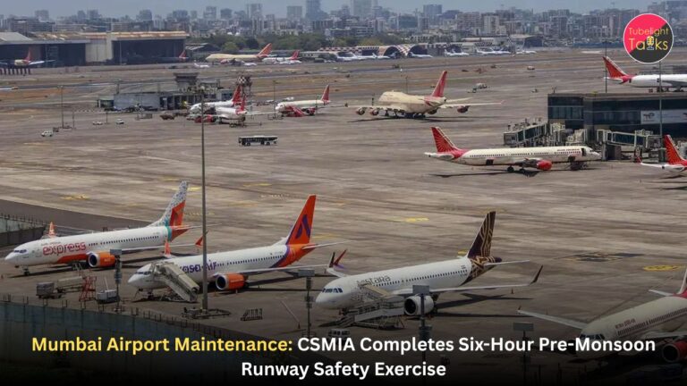 Mumbai Airport Maintenance: CSMIA Completes Six-Hour Pre-Monsoon Runway Safety Exercise