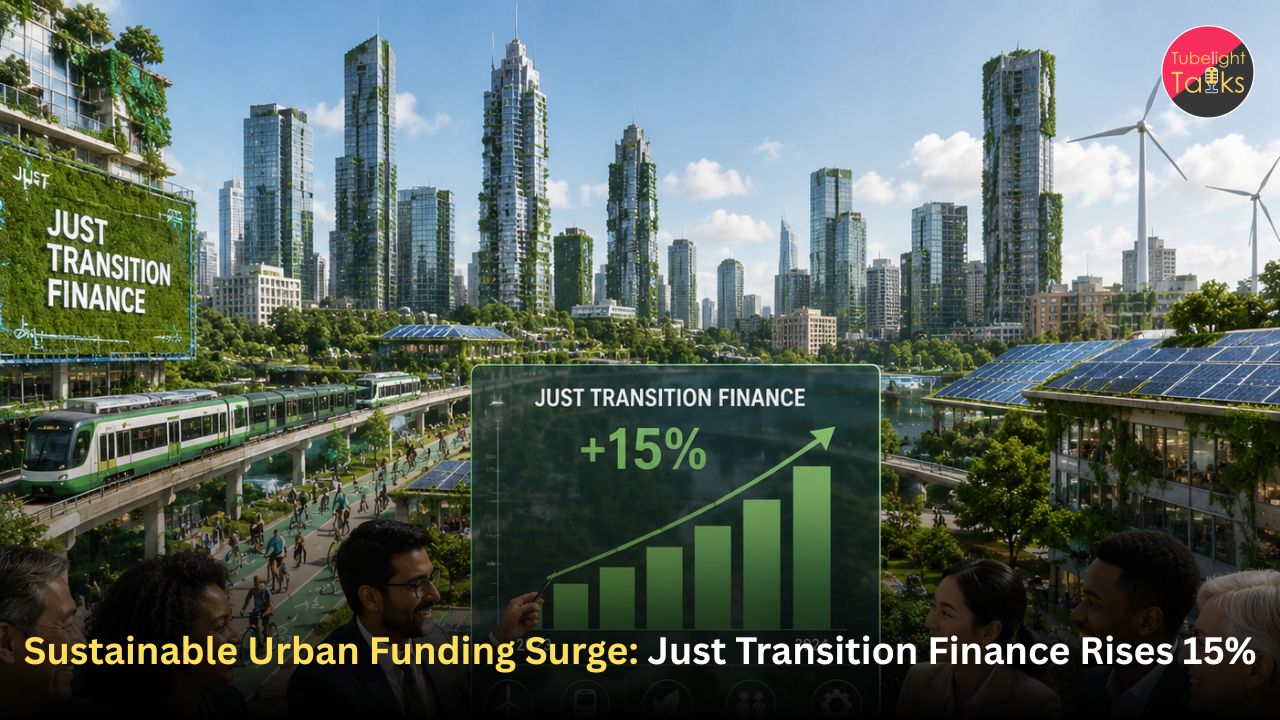 Sustainable Urban Funding Surge: Just Transition Finance Rises 15%