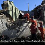 Tibet Earthquake: 4.1 Magnitude Tremor Jolts Xizang Region, No Casualties Reported