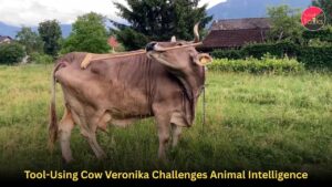 Tool-Using Cow Veronika Challenges Animal Intelligence