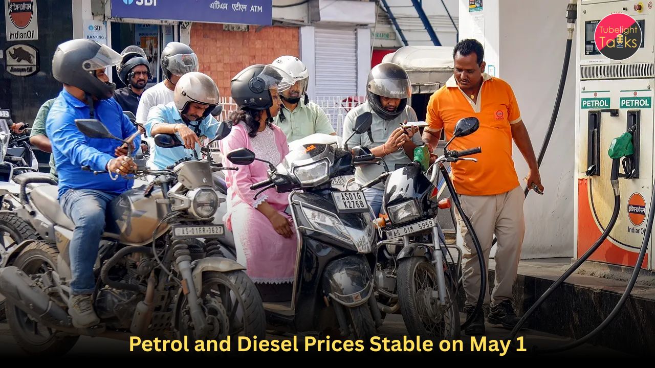 Petrol and Diesel Prices Stable on May 1