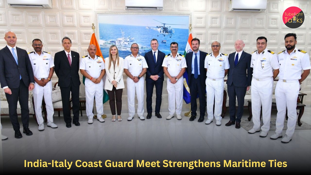India-Italy Coast Guard Meet Strengthens Maritime Ties