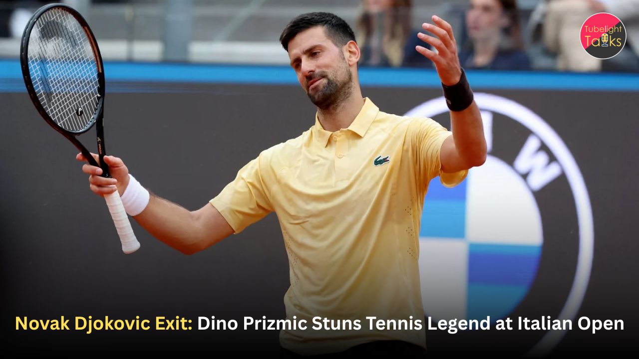 Novak Djokovic Exit: Dino Prizmic Stuns Tennis Legend at Italian Open