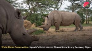 White Rhino Conservation: Uganda’s Reintroduced Rhinos Show Strong Recovery Signs