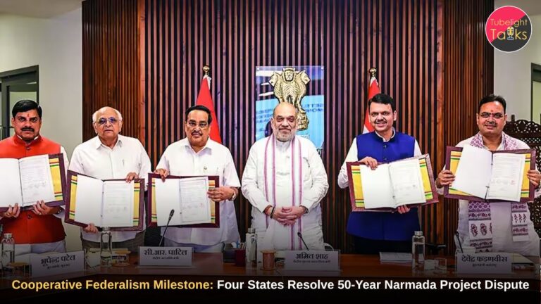 Cooperative Federalism Milestone: Four States Resolve 50-Year Narmada Project Dispute