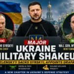 Major Ukraine Military Shakeup Zelenskyy Sacks Syrskyi, Appoints Drapatyi