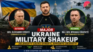 Major Ukraine Military Shakeup Zelenskyy Sacks Syrskyi, Appoints Drapatyi