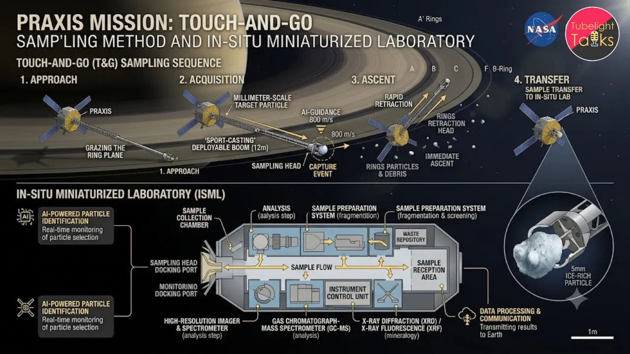 NASA PRAXIS Mission Critical Leap to Touch Saturn Rings