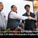 NEET Paper Leak Controversy BJP Denies Portfolio Offer Report to CJP After Dharmendra Pradhan Resigns