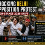 Shocking Delhi Opposition Protest High-Stakes 2026 Shift