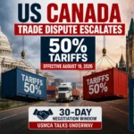 Shocking US Canada Trade Dispute Escalates with 50% Tariffs
