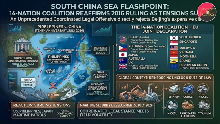 South China Sea Flashpoint 14-Nation Coalition Reaffirms 2016 Ruling as Tensions Surge