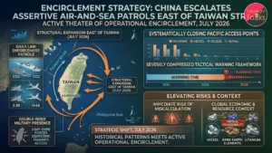 Taiwan Strait Encirclement Alarming China Air-and-Sea Patrols in 2026