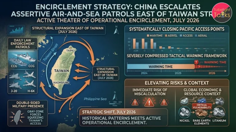 Taiwan Strait Encirclement Alarming China Air-and-Sea Patrols in 2026