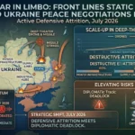 War in Limbo: Front Lines Static as US-Led Ukraine Peace Talks Freeze