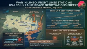 War in Limbo: Front Lines Static as US-Led Ukraine Peace Talks Freeze