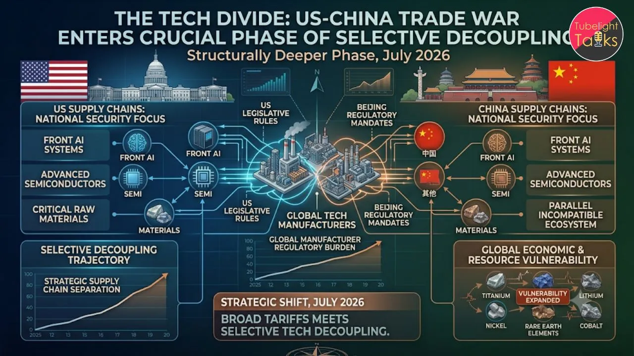 US-China Tech War Escalates as Nations Force Severe 'Selective Decoupling'