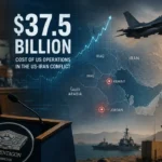 War Costs Soar US-Iran Conflict Escalates with $37.5 Billion Tab