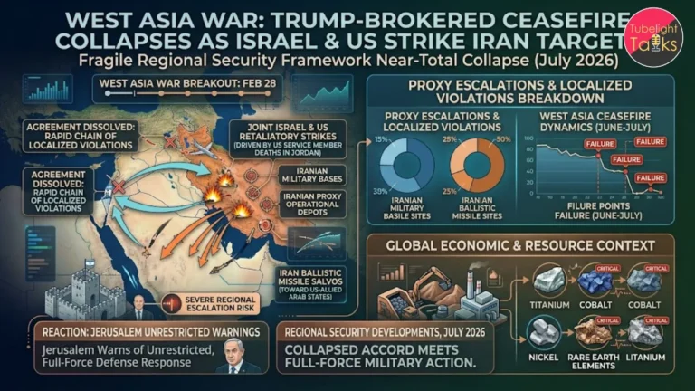 West Asia War Escalates Iran Ceasefire Collapses as US and Israel Strike
