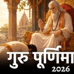 Guru Purnima 2026 celebration showing disciples performing puja for their Guru