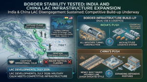 India China LAC disengagement and border infrastructure update 2026