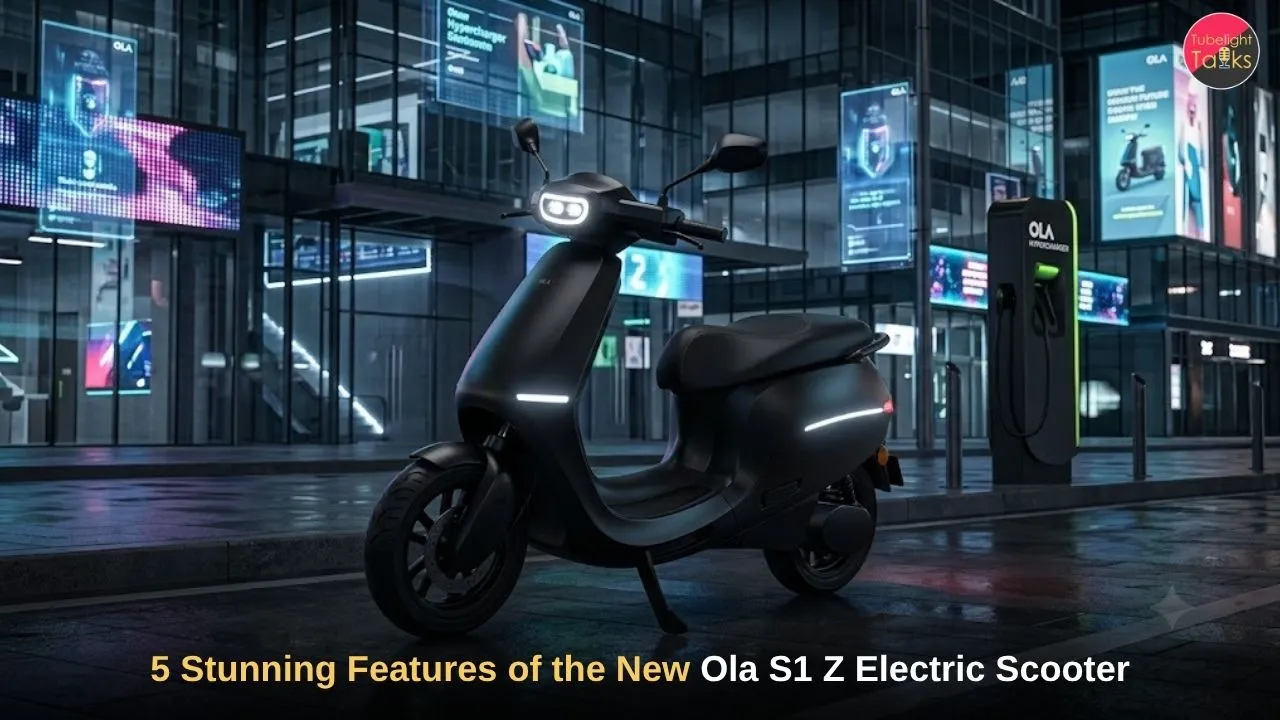 e new Ola S1 Z electric scooter featuring advanced EV technology