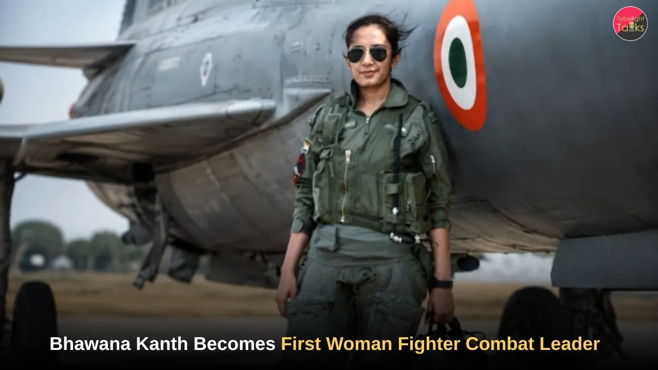 Bhawana Kanth Becomes First Woman Fighter Combat Leader