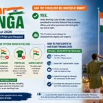 Har Ghar Tiranga 2026 Can the Tricolour Be Hoisted at Night Flag Code Rules Explained