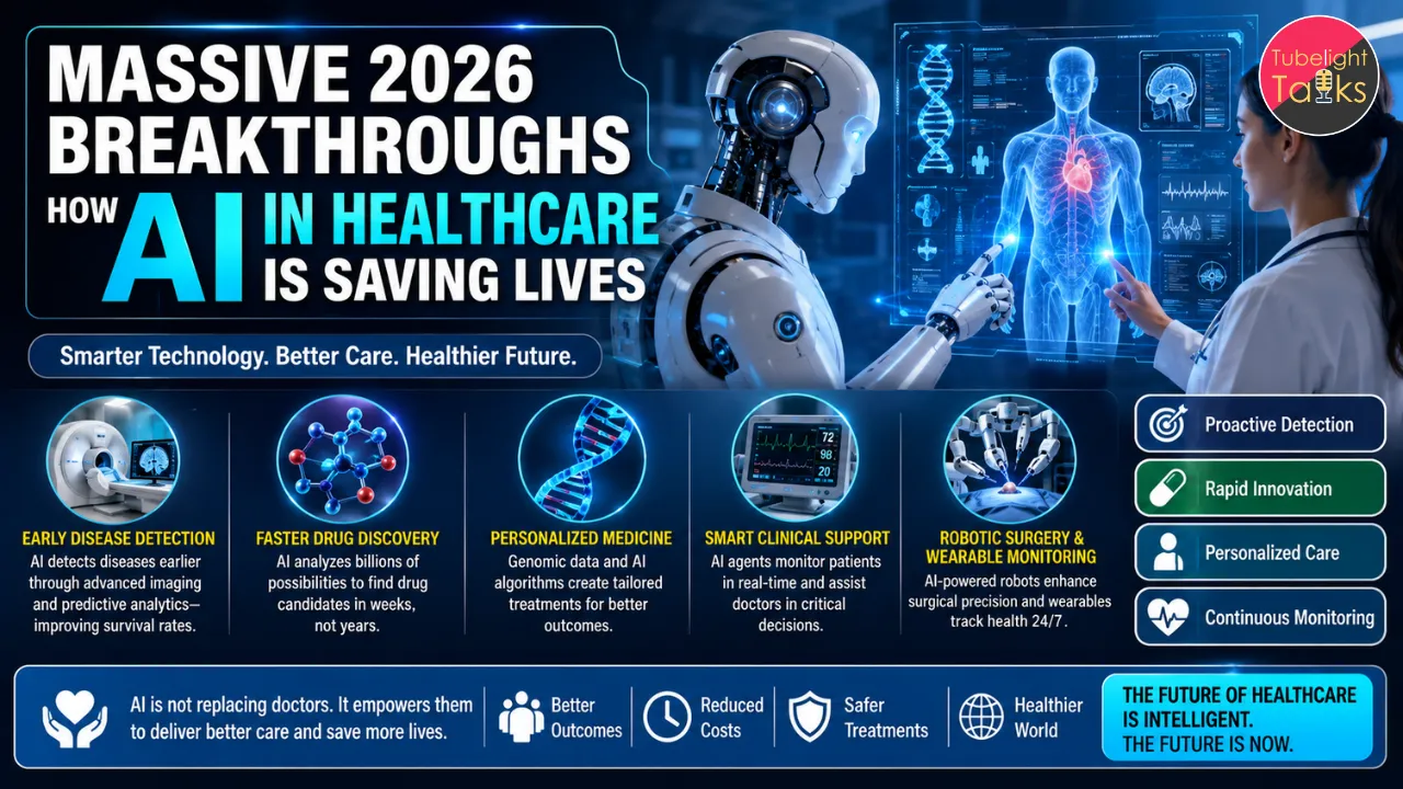 Massive 2026 Breakthroughs How AI in Healthcare is Saving Lives