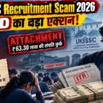 Massive UKSSSC Recruitment Scam 2026 ED का बड़ा एक्शन और मास्टरमाइंड पर शिकंजा