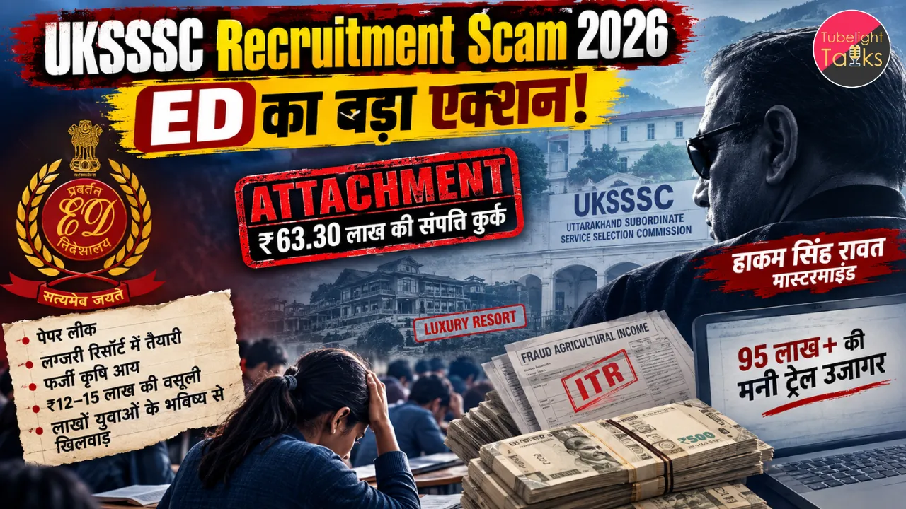 Massive UKSSSC Recruitment Scam 2026 ED का बड़ा एक्शन और मास्टरमाइंड पर शिकंजा