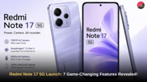 Redmi Note 17 5G Launch