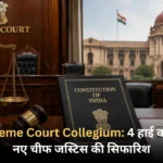 Supreme Court Collegium 4 हाई कोर्ट के नए चीफ जस्टिस की सिफारिश