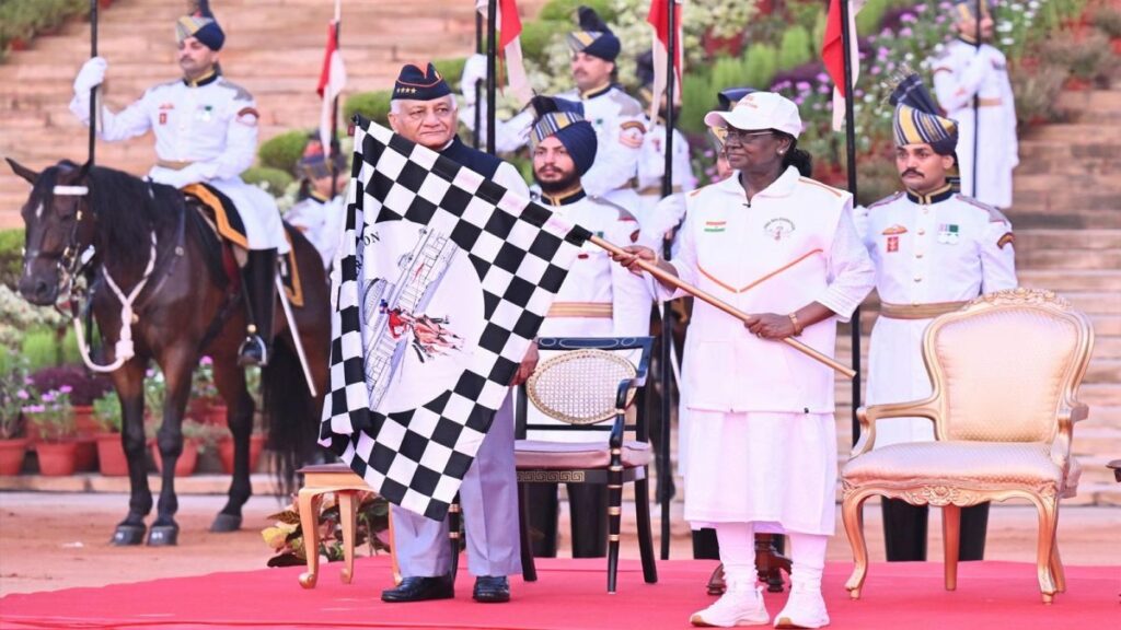 President Murmu Flags Off PBG Soldierathon