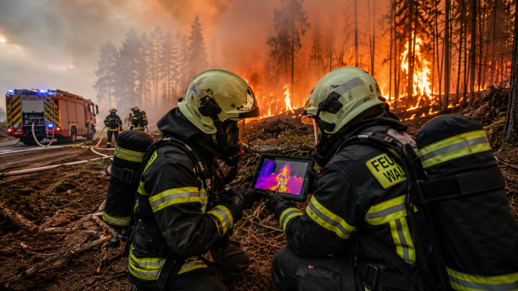 Crucial Updates as Wildfire in Germany Forces 1,800 to Evacuate