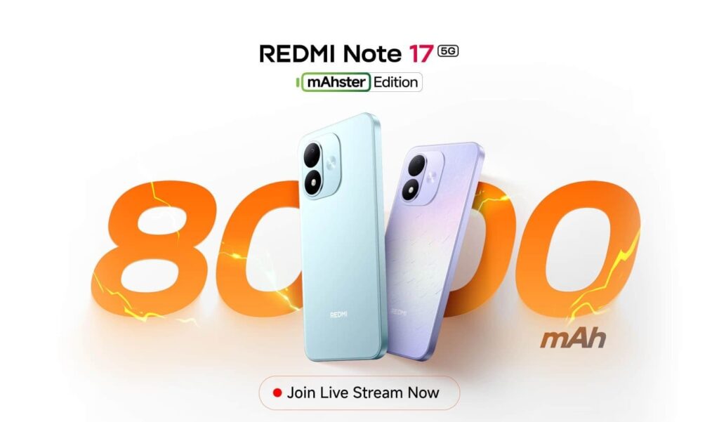 Redmi Note 17 5G Launch
