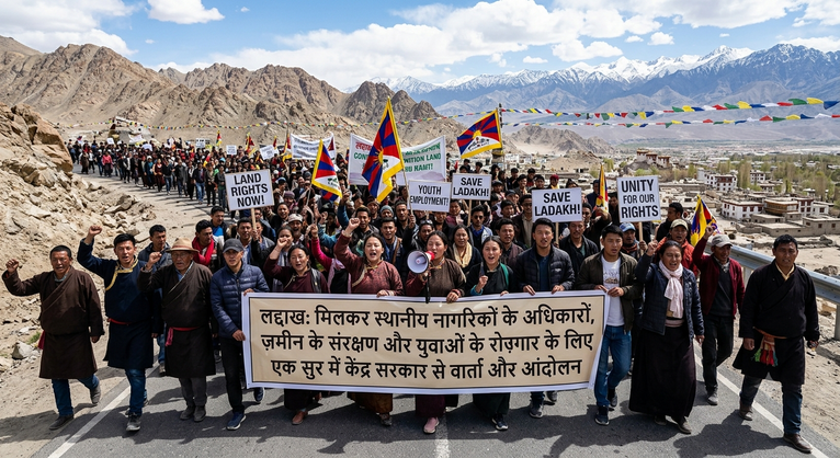 Ladakh Sixth Schedule Demand