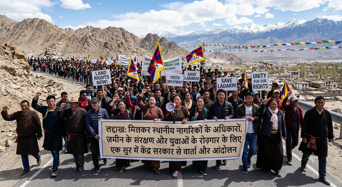 Ladakh Sixth Schedule Demand