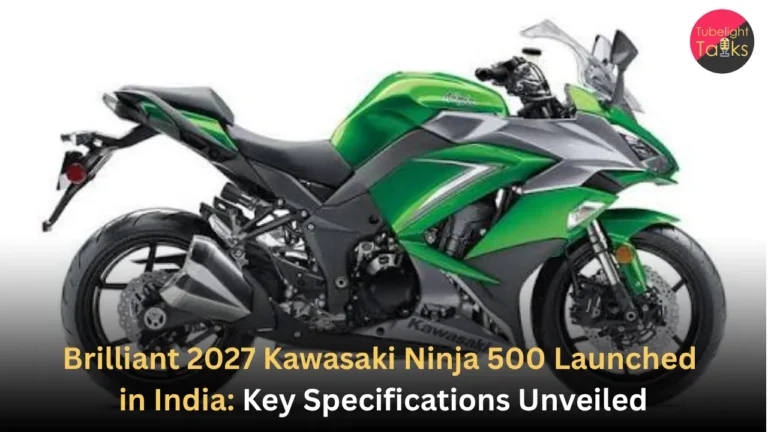 Brilliant 2027 Kawasaki Ninja 500 Launched in India Key Specifications Unveiled