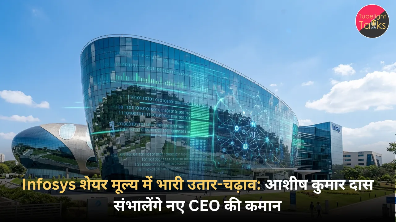 Infosys शेयर मूल्य में भारी उतार-चढ़ाव आशीष कुमार दास संभालेंगे नए CEO की कमान