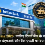 Interest Rate 2026 जानिए रिजर्व बैंक के नए फैसले का आपके लोन ईएमआई और बैंक एफडी पर क्या असर होगा